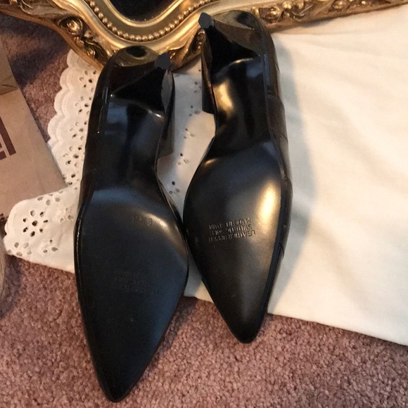 Vintage Paco Vera mixed Leather Pumps - Picture 8 of 8
